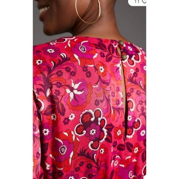 NWT Anthropologie x Maeve Wrap Mini Dress Size XXS - Picture 3 of 8